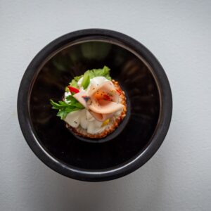Хапка с крема сирене и Мортадела